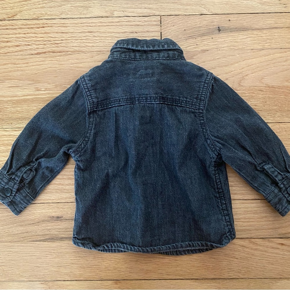 Gray button-down - Picture 3 of 5